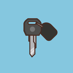 Motor - Car Key Icon Logo
