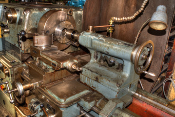 Drehbank Werkzeugmaschine