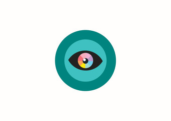 Eye App Icon Logo