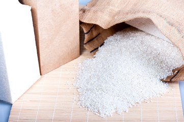 Raw rice 
