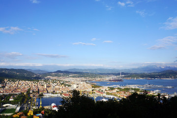 Obraz premium Blick auf La Spezia