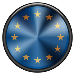 European Union metallic button