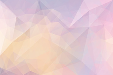 Obraz premium Abstract polygonal vector background