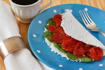 Casabe (bammy, beiju, bob, biju) - flatbread of cassava (tapioca