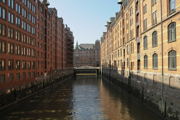 Speicherstadt, Hamburg, Hafen, Deutschland