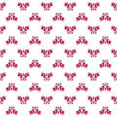 A set of pink seamless texture with small circles