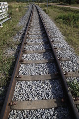 Naklejka premium Train Track