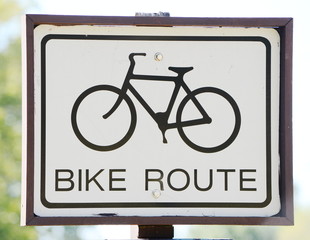 Bicycle sign
