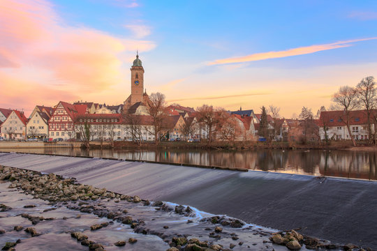 Sonnenuntergang in N&uuml;rtingen
