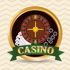 Casino icons design 