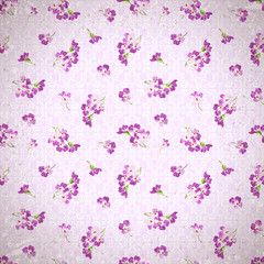 pattern with little pink flowers