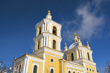 Transfiguration Cathedral in the city of Novokuznetsk