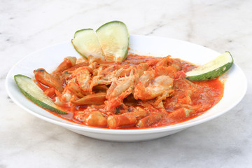 Spicy Ladies Finger stew
