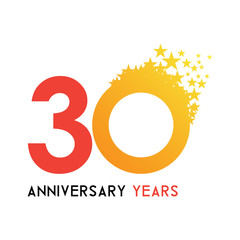 ANNIVERSARY STAR ABSRACK