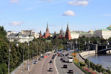 Kremlin, Bridge, Moscow