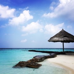 Maldives beach