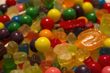 Fototapeta na wymiar This is a closeup photograph of candy