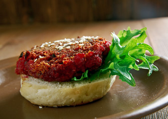 Quarter Pounder Beet Burger