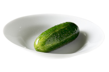 Fresh cucumber.