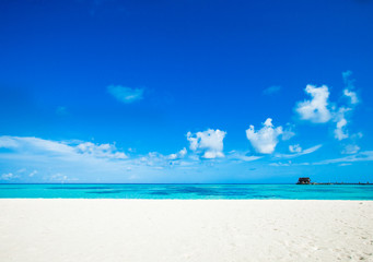 beach with  Maldives