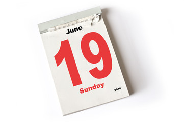 19. June 2016