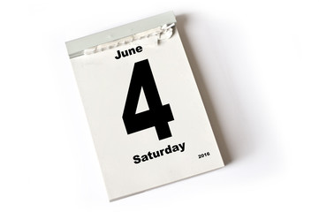 4. June 2016