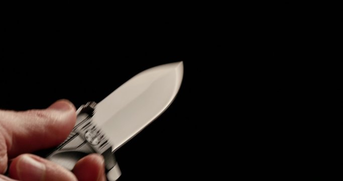 4K - Tactical Knife in hand