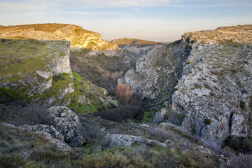 Cañón del Rio Dulce en Pelegrinos. Guadalajara
