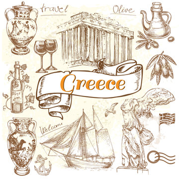 travel set Greece
