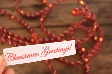 Christmas lights - happy new year