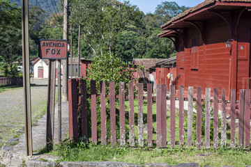 Fototapeta premium View of Paranapiacaba, district of Santo Andre - SP - Brazil