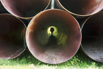 Huge pipes