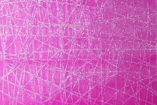 Rosa Stofftextur