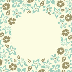 Wedding invitation card or announcement .
