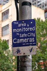 Stadtraum&uuml;berwachung in Melbourne