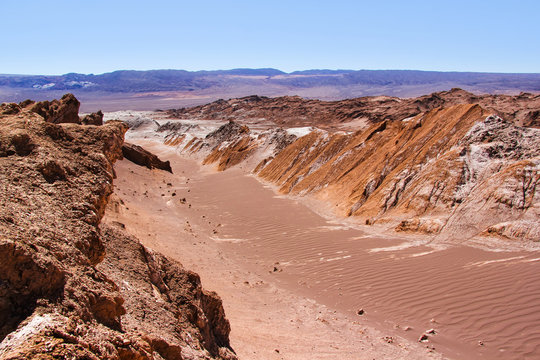 The Moon Valley in Chile