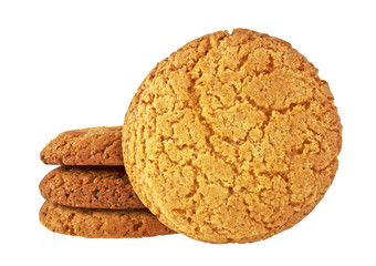 Cookies on a white background