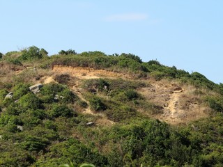 Mountains and sky