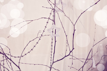 star in Christmas light