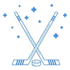 Hockey Line Icon