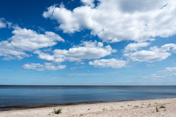 Blue Baltic sea.