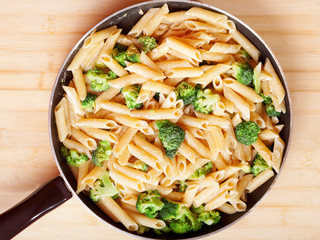 Penne with broccoli