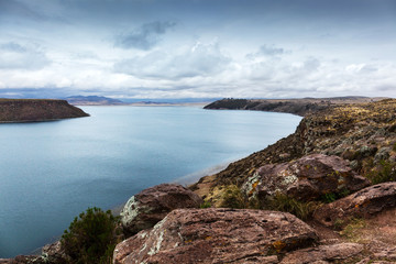 lake in the mountains