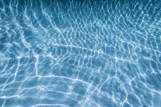 Pool Underwater Reflections
