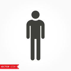 Man - vector icon.
