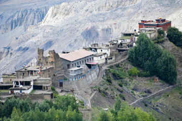 Traditional village in  Upper Mustang restricted area
