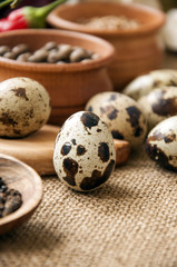 quail eggs
