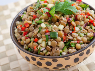 Lentil salad