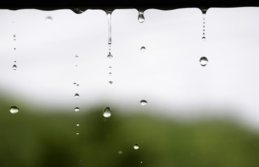 gotas de chuva