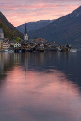 Fototapeta premium Hallstatt village in Alps